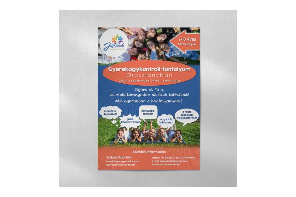 Szórólap, plakát – LArt Design referencia